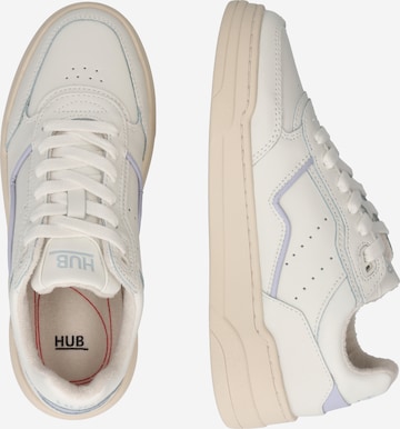 HUB Låg sneaker 'Match' i vit