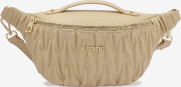 Kazar Rumpetaske i beige: forside