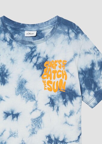 T-Shirt s.Oliver en bleu