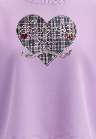 MYMO - Sweatshirt em roxo