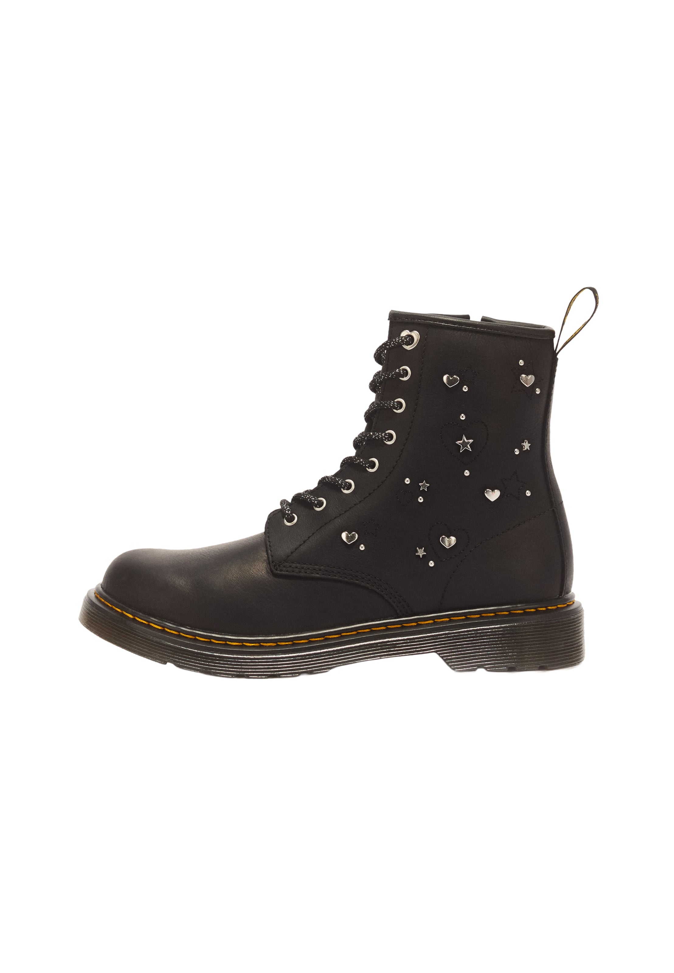 Stivale '1460 HS' di Dr. Martens in nero: frontale