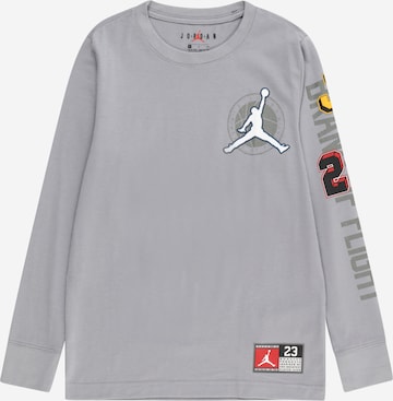 T-Shirt Jordan en gris : devant