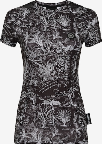 Plein Sport - Camisa funcionais em preto: frente