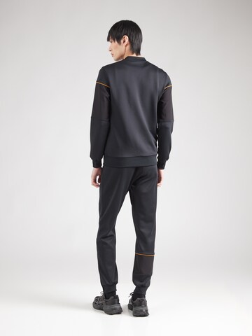 Sergio Tacchini - Fato de treino 'LANCIO' em preto: atrás