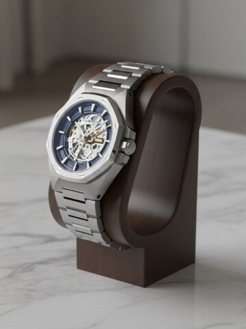 La Moda Me Analog klocka 'Space Mission Deep Blue' i grå