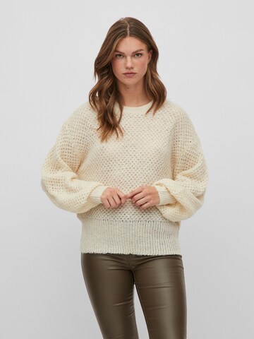 Pull-over 'Liana' VILA en beige : devant