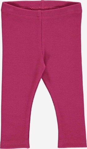 Coupe slim Leggings '' Fred's World by GREEN COTTON en violet : devant