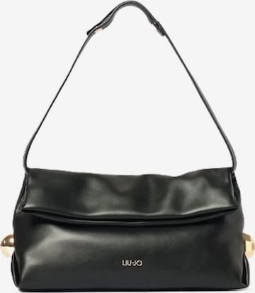 Borsa a spalla 'AA6097 E0958' di Liu Jo in nero: frontale
