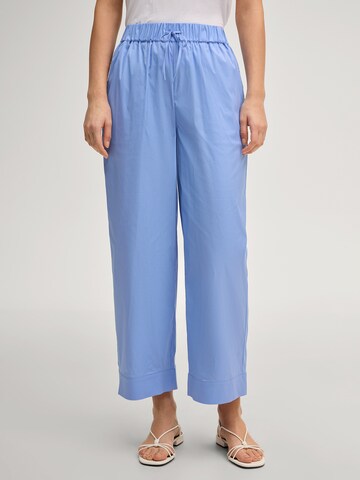 JOOP! Wide Leg Hose 'Paloma' in Blau: Vorderseite