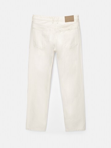 Pull&Bear Regular Дънки в бежово