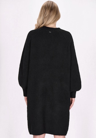 DreiMaster Vintage - Vestido de malha em preto