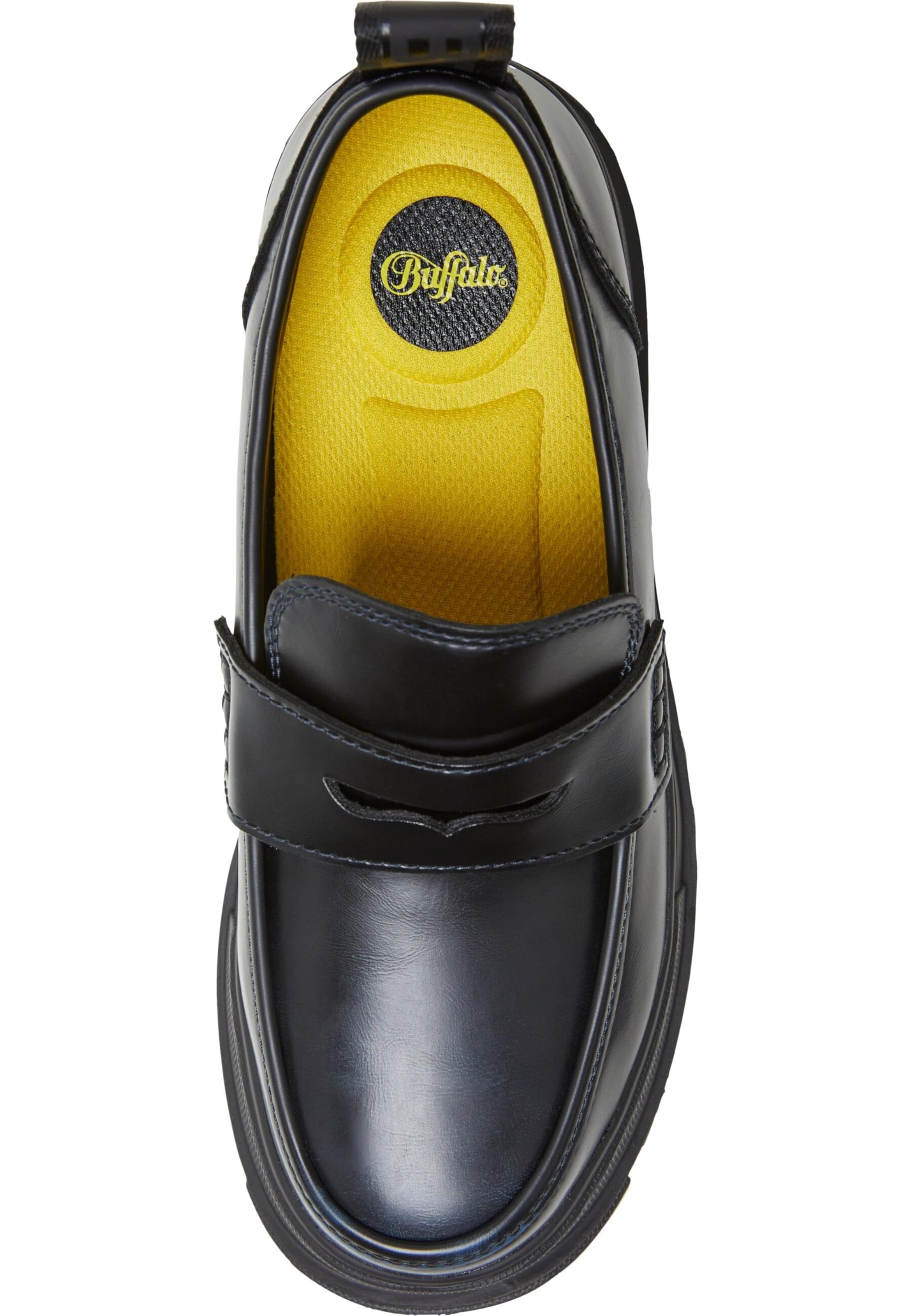 BUFFALO Slipper 'Aspha' in Schwarz