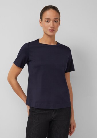 s.Oliver BLACK LABEL Shirt in Blue: front