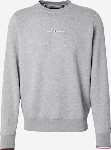 Sweat-shirt TOMMY HILFIGER en gris : devant