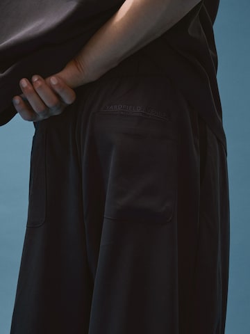 Bershka Baggy Nadrág - fekete