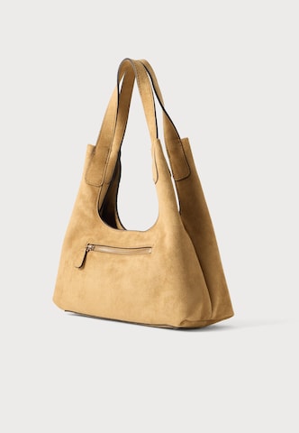 GUESS Schultertasche 'SUNSET' in Braun