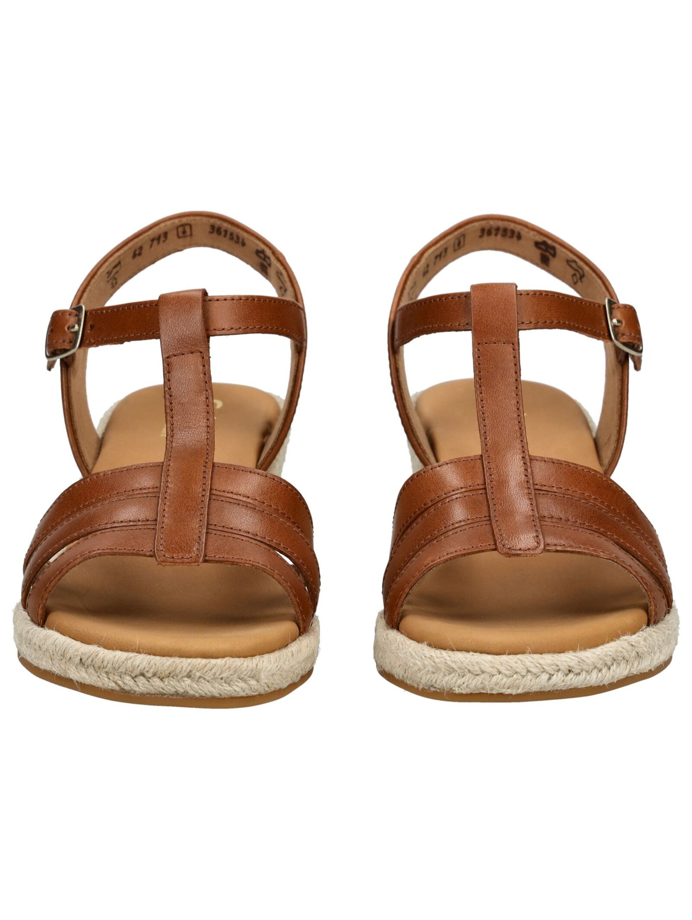 GABOR Strap sandal in Brown