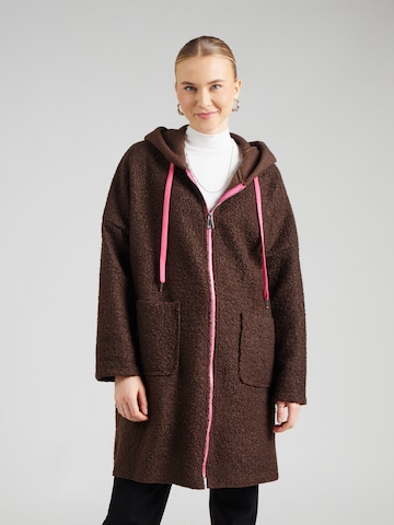 ruda Zwillingsherz Flisinis džemperis 'Neon': priekis