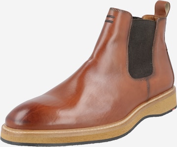 Chelsea Boots 'ORIS' LLOYD en marron : devant