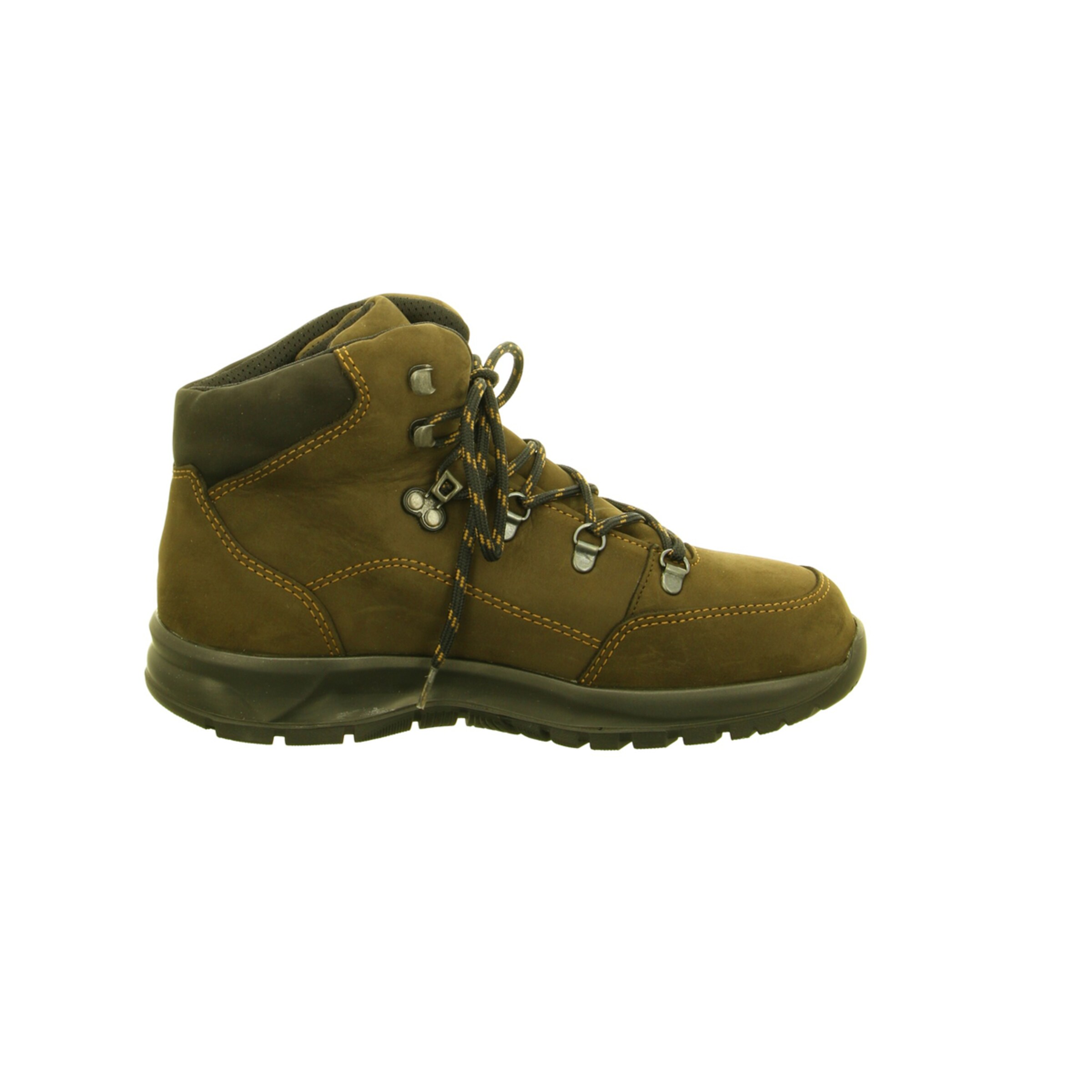 Finn Comfort Lace-Up Boots in Green