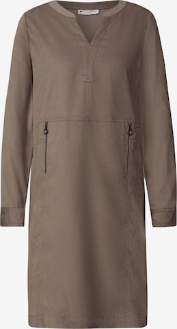 STREET ONE Dress in Brown: front