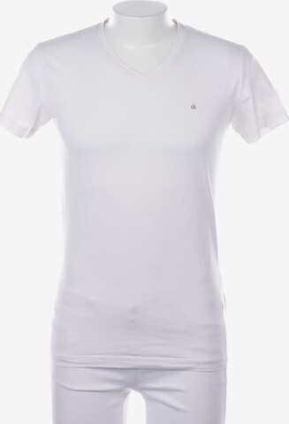 Calvin Klein Shirt in S in White: front