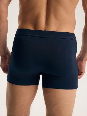 Boxer 'Boxershorts Doppelpack Baumwollmix im Mix elastischer Bund BELL' di Henderson in blu