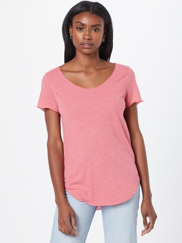 VERO MODA T-shirt 'Lua' i rosa: framsida