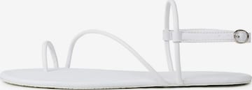 Ahinsa shoes Sandals 'Aura Barfuß' in White: front
