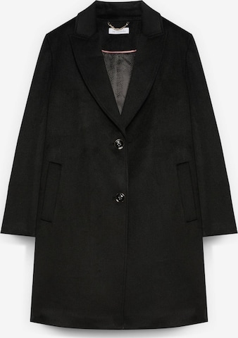 Manteau d’hiver Fiorella Rubino en noir : devant