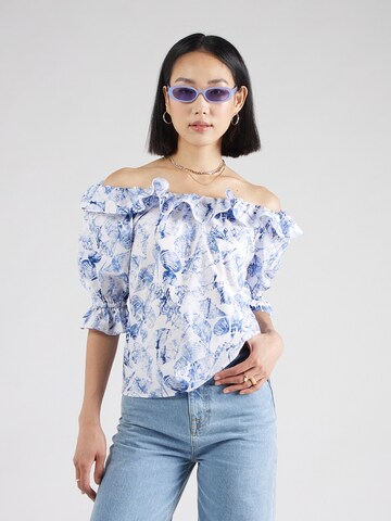 SCOTCH & SODA Μπλούζα σε μπλε: μπροστά