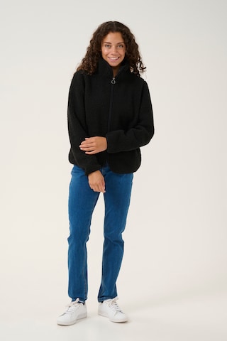 Love Copenhagen Fleece jas 'Vigga' in Zwart