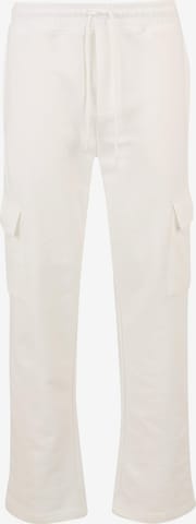 regular Pantaloni cargo 'Ice' di DEF in bianco: frontale