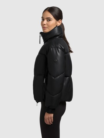 khujo Winter Jacket 'Khalia' in Black