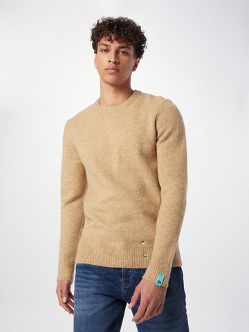 Pull-over SCOTCH & SODA en marron : devant