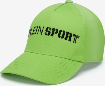 Plein Sport - Gorra deportiva en verde: frente