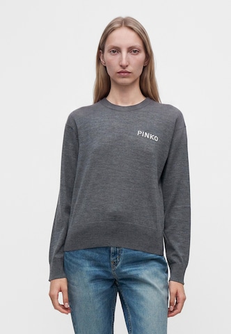 PINKO Pullover 'MARTINICA' in Grau: Vorderseite