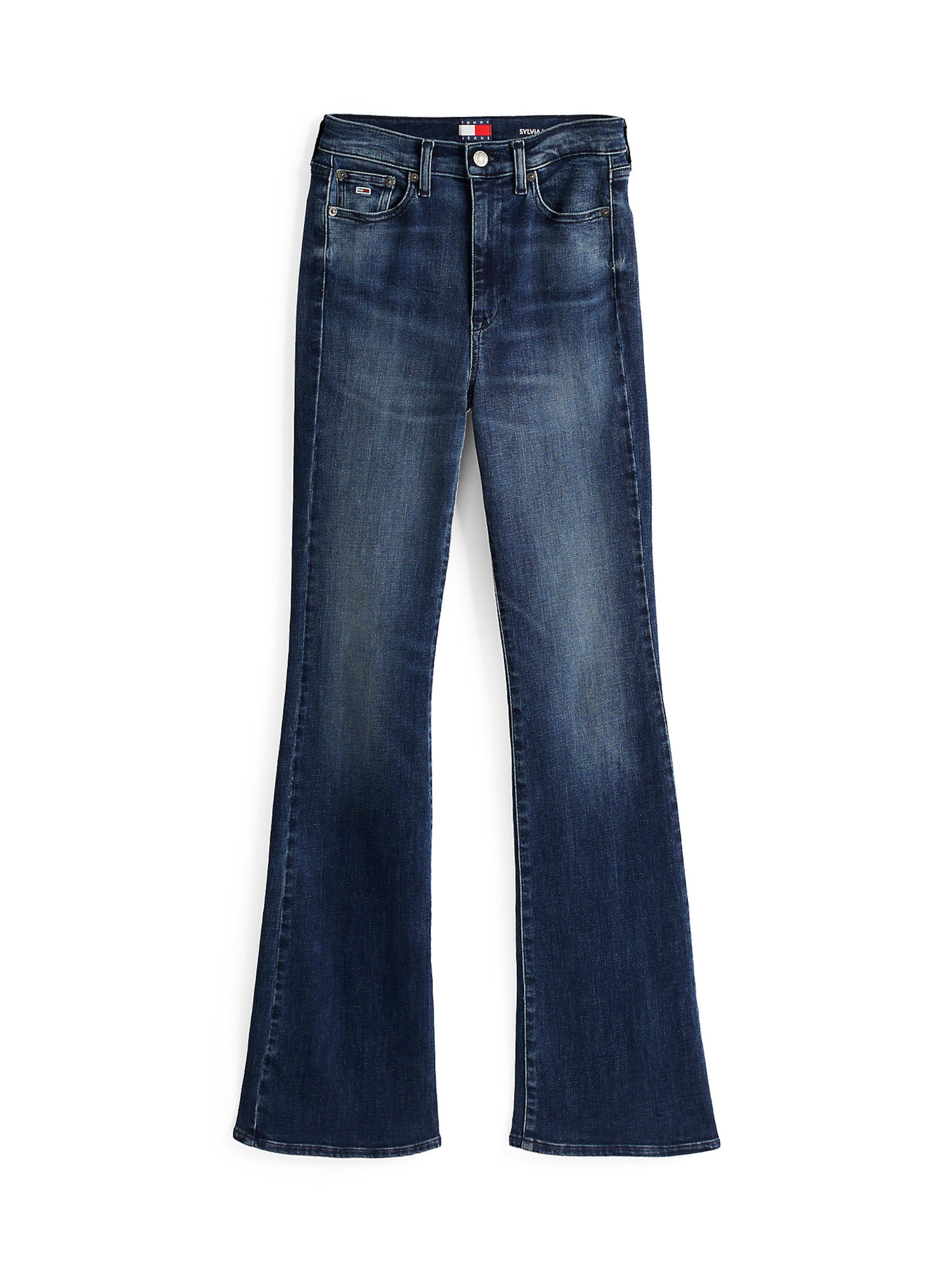 Tommy Jeans Flared Τζιν 'Sylvia' σε μπλε: μπροστά