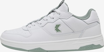 Baskets basses '89 2K' Karl Kani en blanc : devant