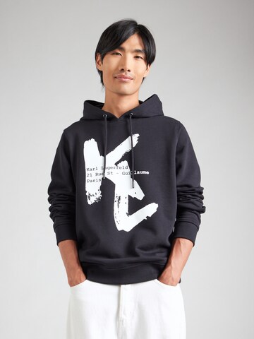 Karl Lagerfeld - Sweatshirt em azul: frente