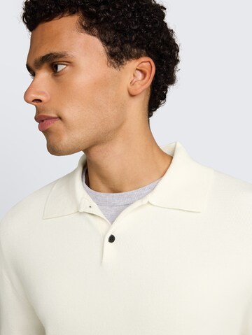 TOM TAILOR DENIM Sweater in White