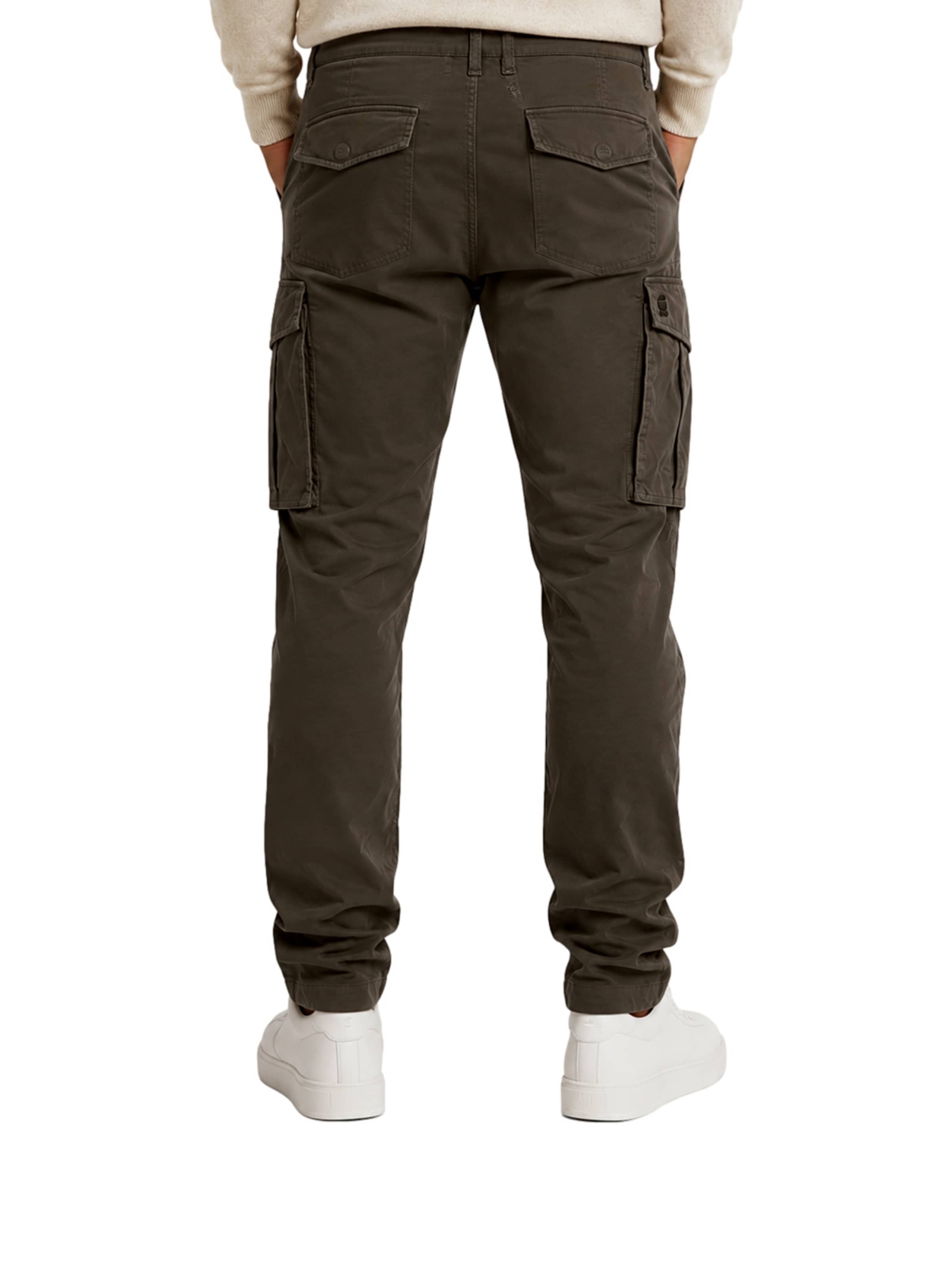 G-STAR Tapered Cargo trousers ' Zip 3D' in Green: front