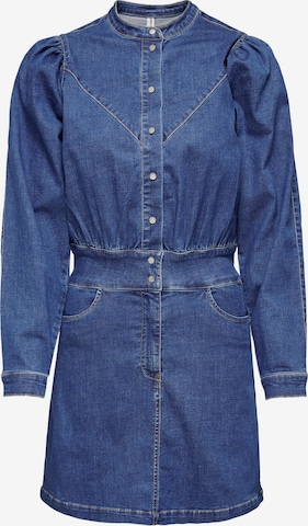 Robe-chemise 'Ventura' Only Petite en bleu : devant