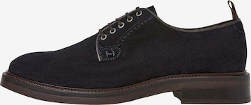 Hackett London Schnürschuh in Blau: Vorderseite