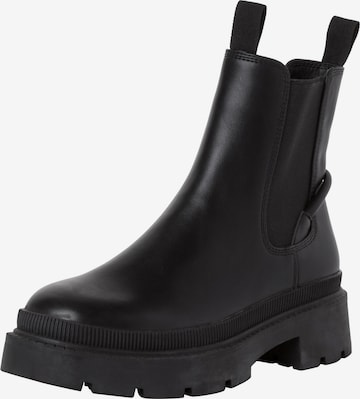 TAMARIS Chelsea boots in Black: front