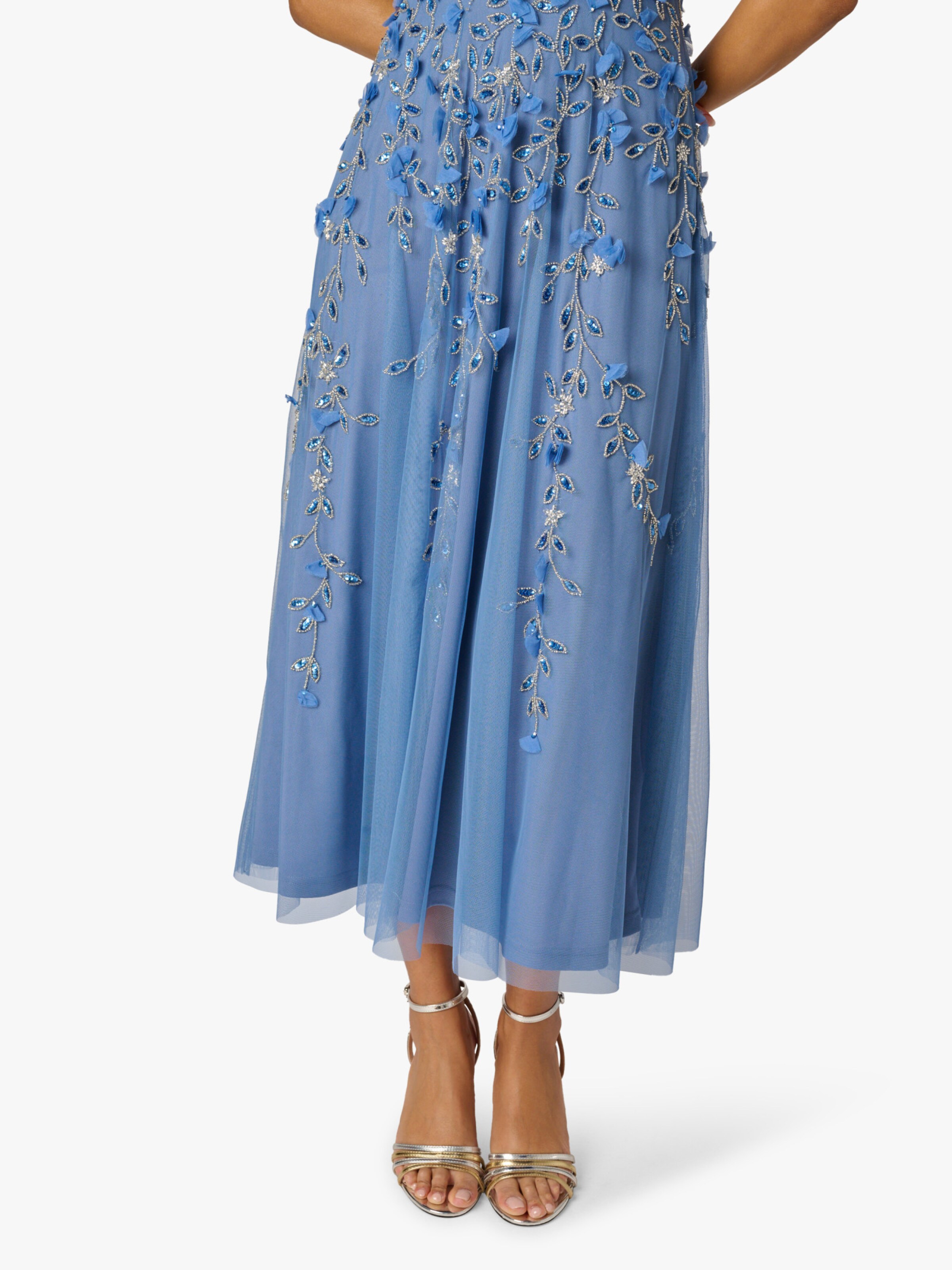 Adrianna Papell Cocktailjurk in Blauw