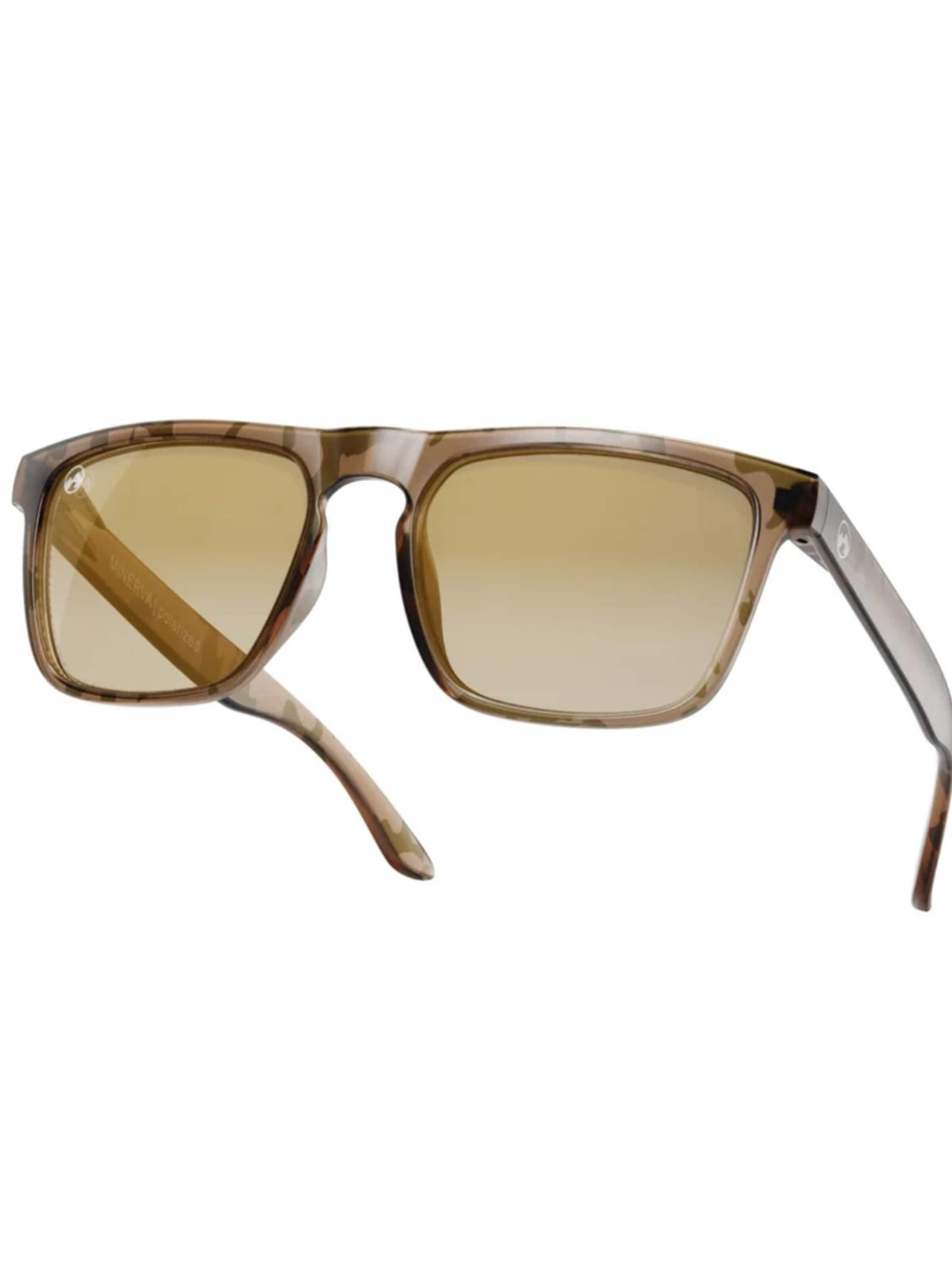 Lunettes de soleil sport 'MowMow Thor Sunglasses - Polarized - Men - Women - Black' Mowmow en marron : devant