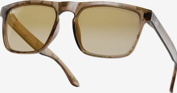 Lunettes de soleil sport 'MowMow Thor Sunglasses - Polarized - Men - Women - Black' Mowmow en marron : devant