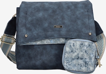 Rieker Schultertasche in Blau: Vorderseite