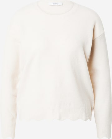 ABOUT YOU Sweater 'Deborah' in Beige: front